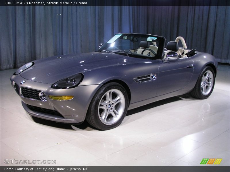 Stratus Metallic / Crema 2002 BMW Z8 Roadster