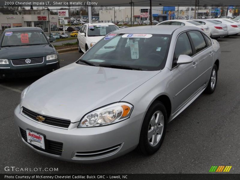 Silver Ice Metallic / Ebony 2009 Chevrolet Impala LT