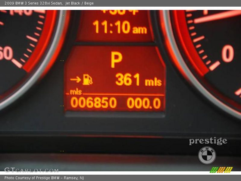 Jet Black / Beige 2009 BMW 3 Series 328xi Sedan