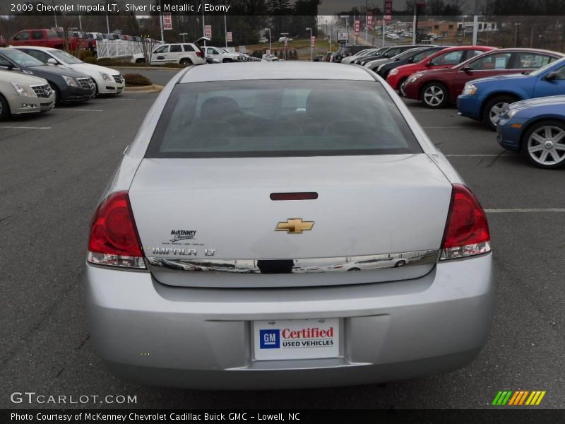 Silver Ice Metallic / Ebony 2009 Chevrolet Impala LT
