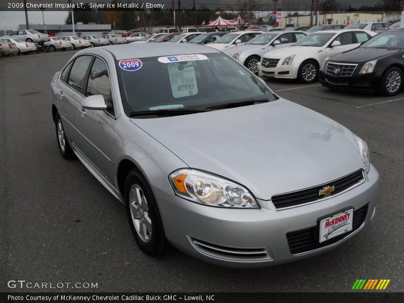 Silver Ice Metallic / Ebony 2009 Chevrolet Impala LT