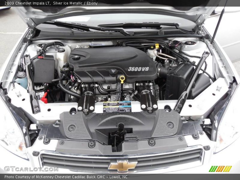 Silver Ice Metallic / Ebony 2009 Chevrolet Impala LT