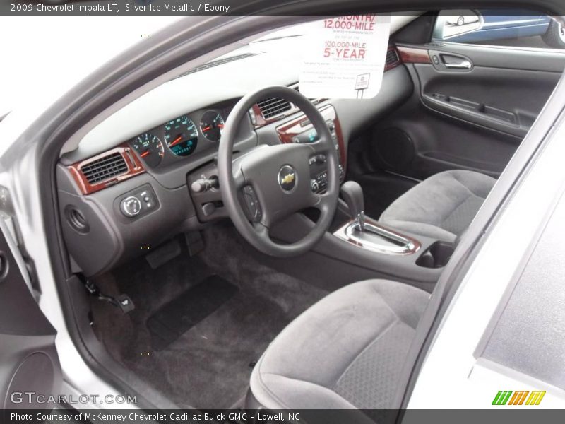 Silver Ice Metallic / Ebony 2009 Chevrolet Impala LT