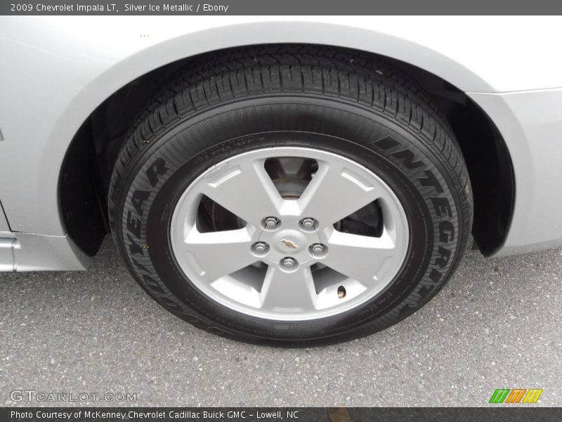 Silver Ice Metallic / Ebony 2009 Chevrolet Impala LT