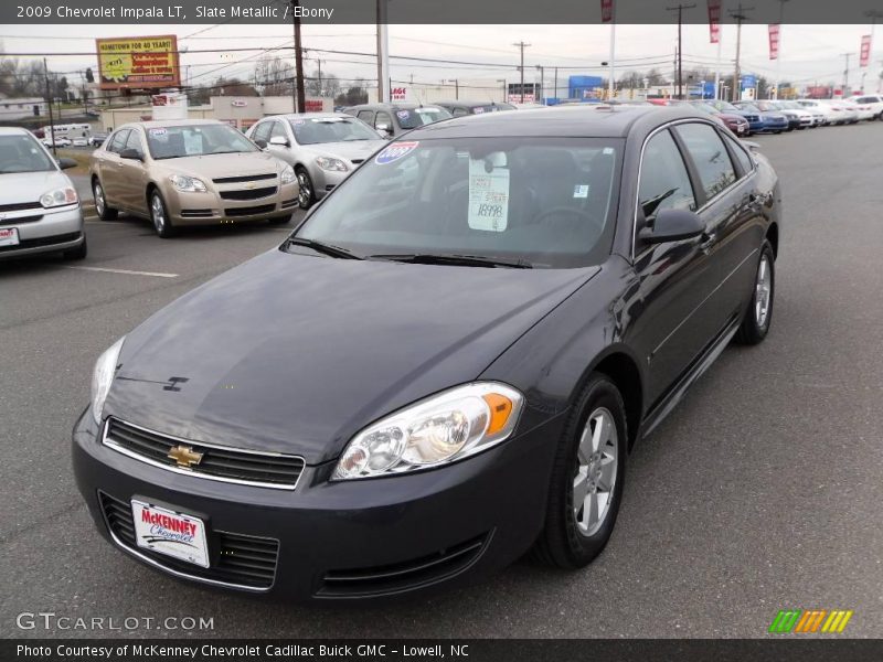 Slate Metallic / Ebony 2009 Chevrolet Impala LT