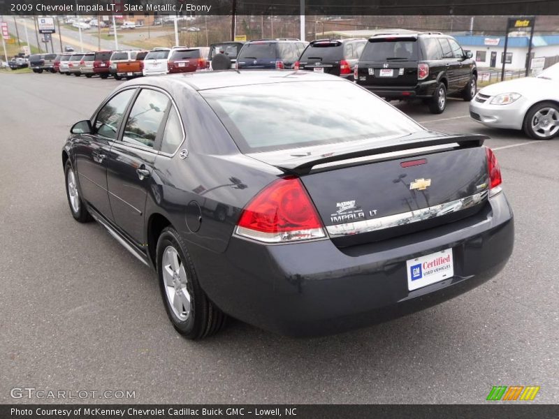 Slate Metallic / Ebony 2009 Chevrolet Impala LT