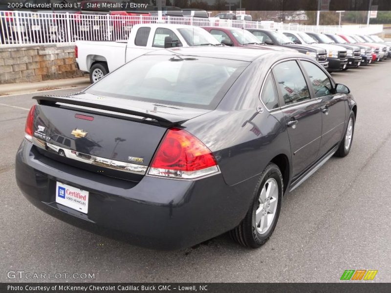 Slate Metallic / Ebony 2009 Chevrolet Impala LT