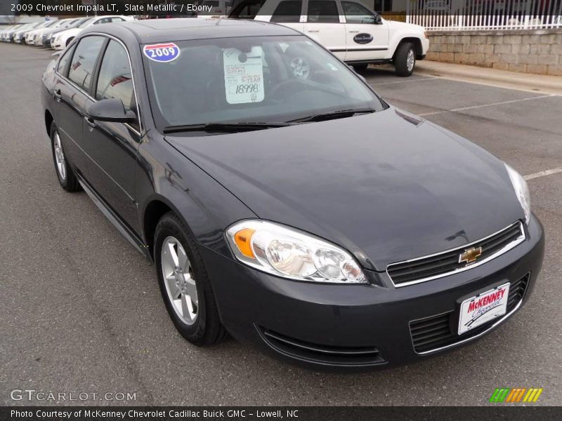 Slate Metallic / Ebony 2009 Chevrolet Impala LT