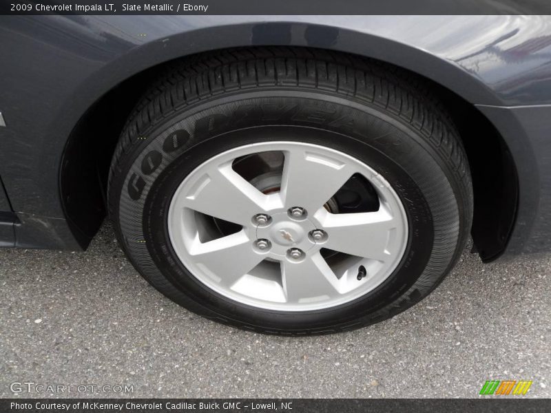 Slate Metallic / Ebony 2009 Chevrolet Impala LT