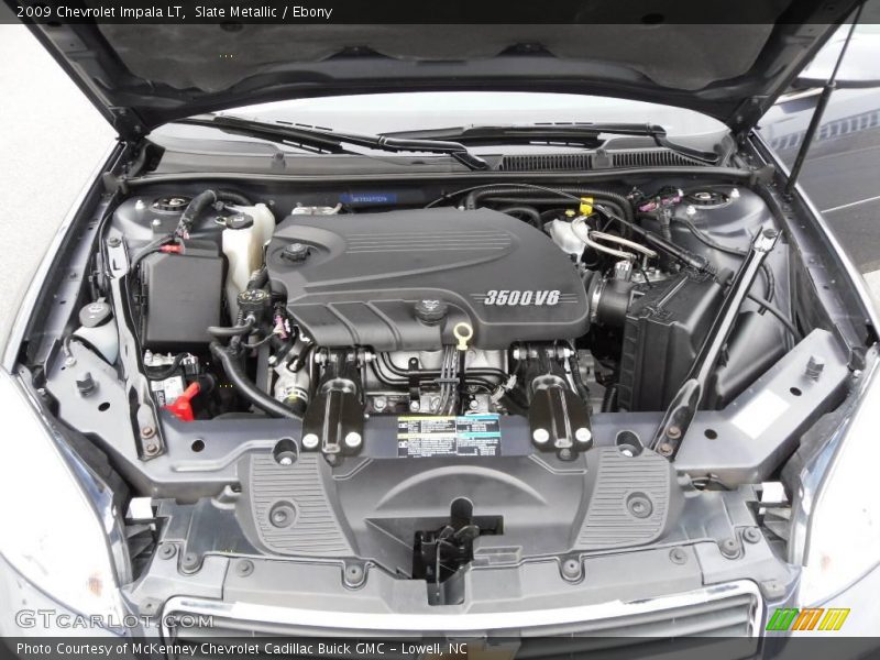 Slate Metallic / Ebony 2009 Chevrolet Impala LT