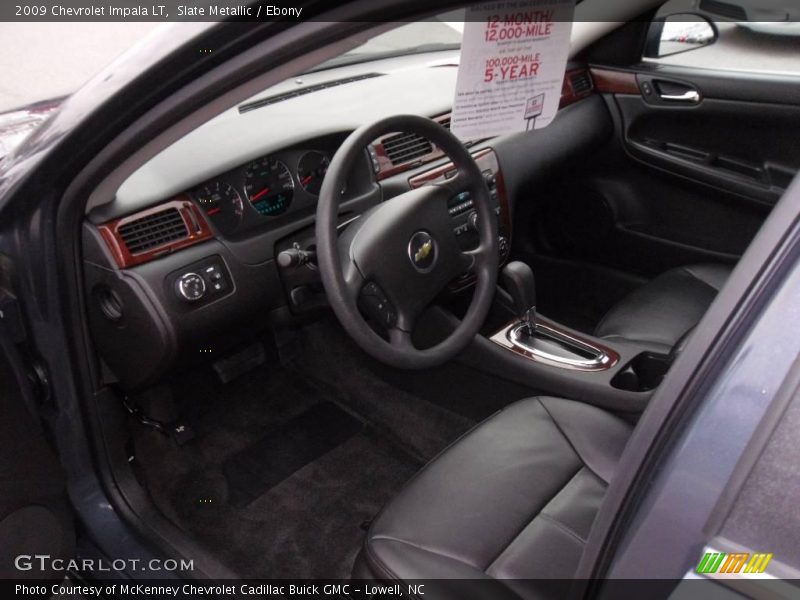 Slate Metallic / Ebony 2009 Chevrolet Impala LT
