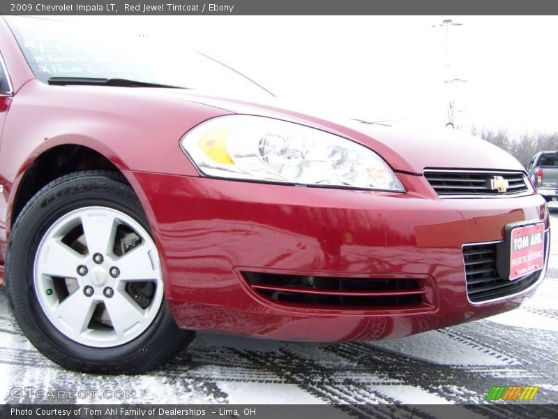 Red Jewel Tintcoat / Ebony 2009 Chevrolet Impala LT