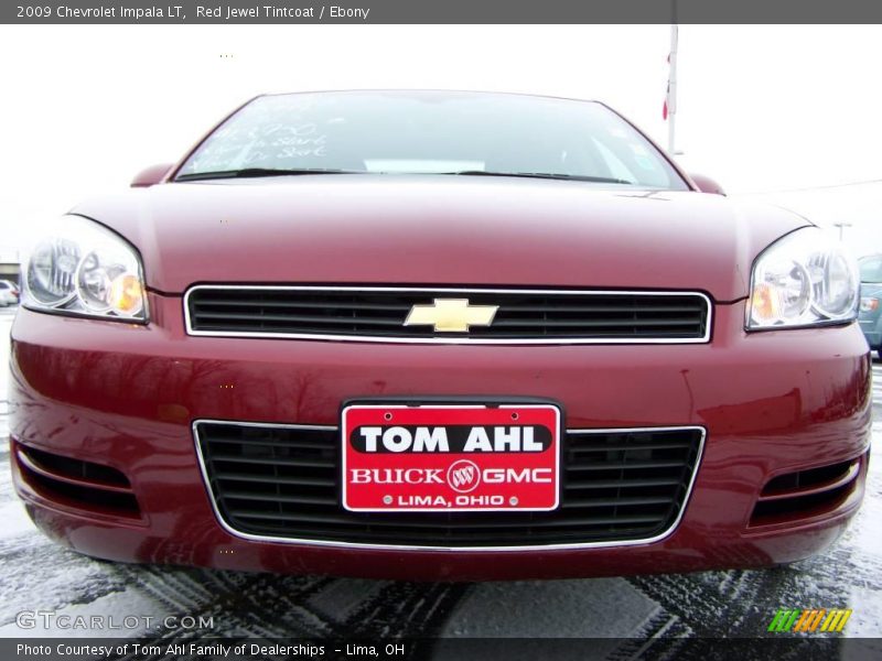 Red Jewel Tintcoat / Ebony 2009 Chevrolet Impala LT