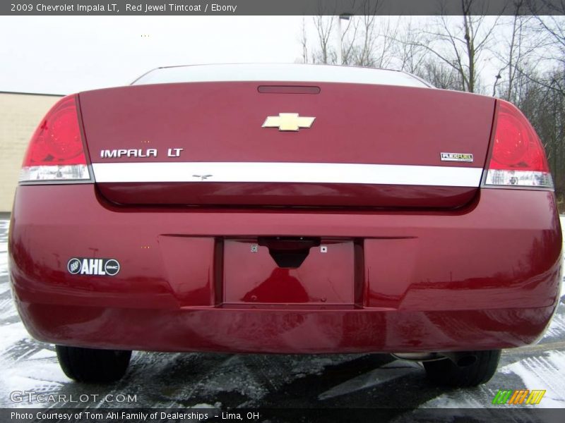 Red Jewel Tintcoat / Ebony 2009 Chevrolet Impala LT