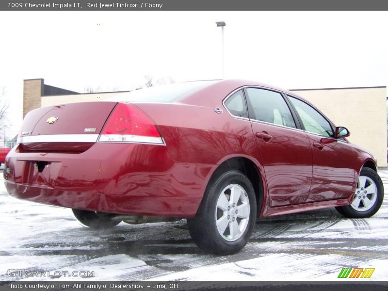 Red Jewel Tintcoat / Ebony 2009 Chevrolet Impala LT