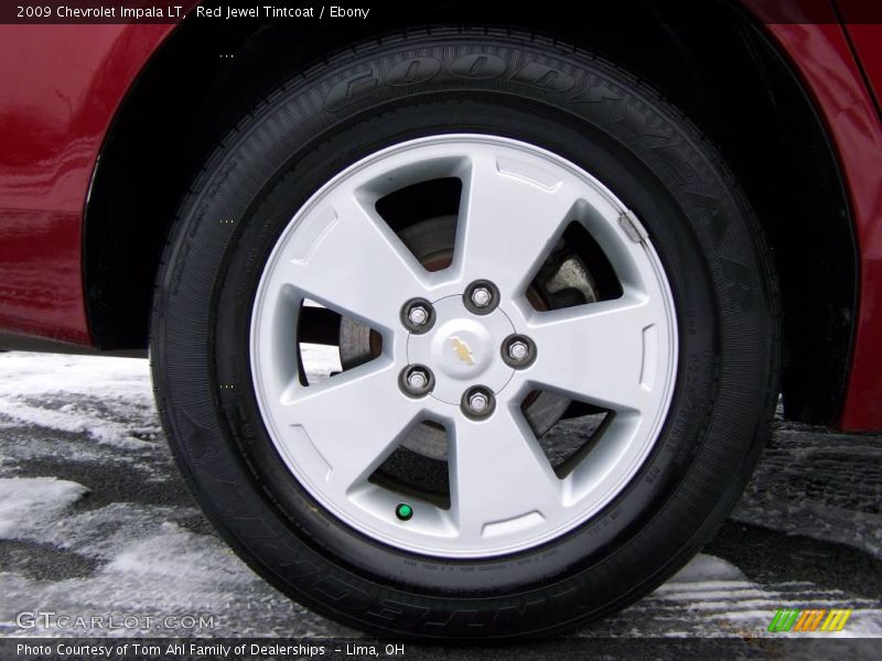 Red Jewel Tintcoat / Ebony 2009 Chevrolet Impala LT