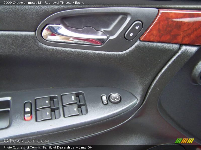 Red Jewel Tintcoat / Ebony 2009 Chevrolet Impala LT