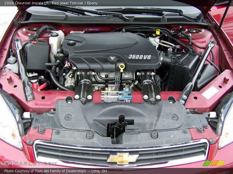 Red Jewel Tintcoat / Ebony 2009 Chevrolet Impala LT