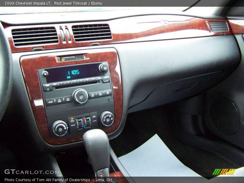 Red Jewel Tintcoat / Ebony 2009 Chevrolet Impala LT