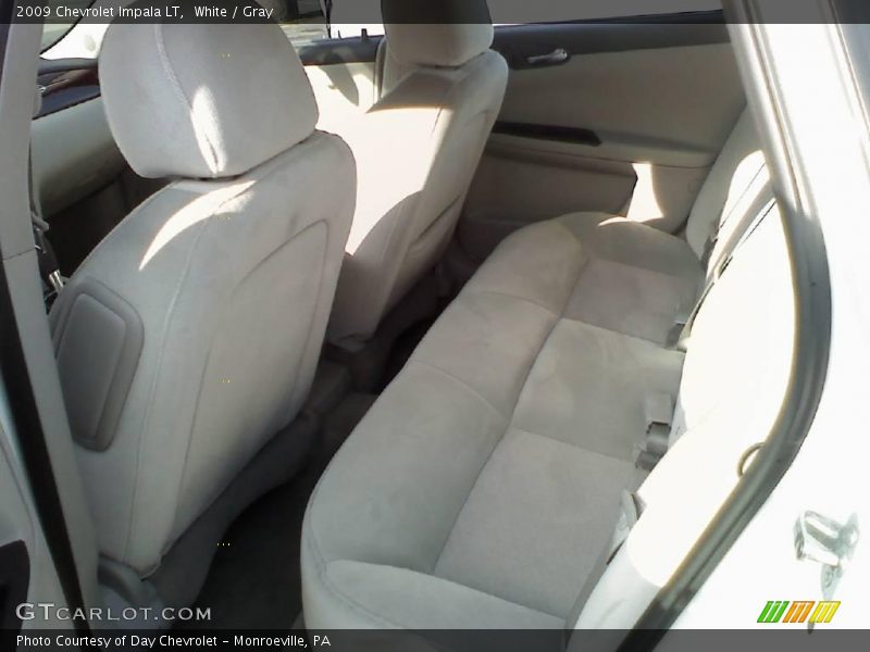 White / Gray 2009 Chevrolet Impala LT