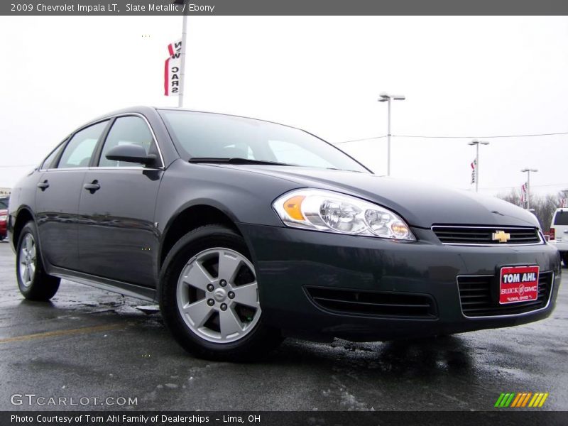 Slate Metallic / Ebony 2009 Chevrolet Impala LT