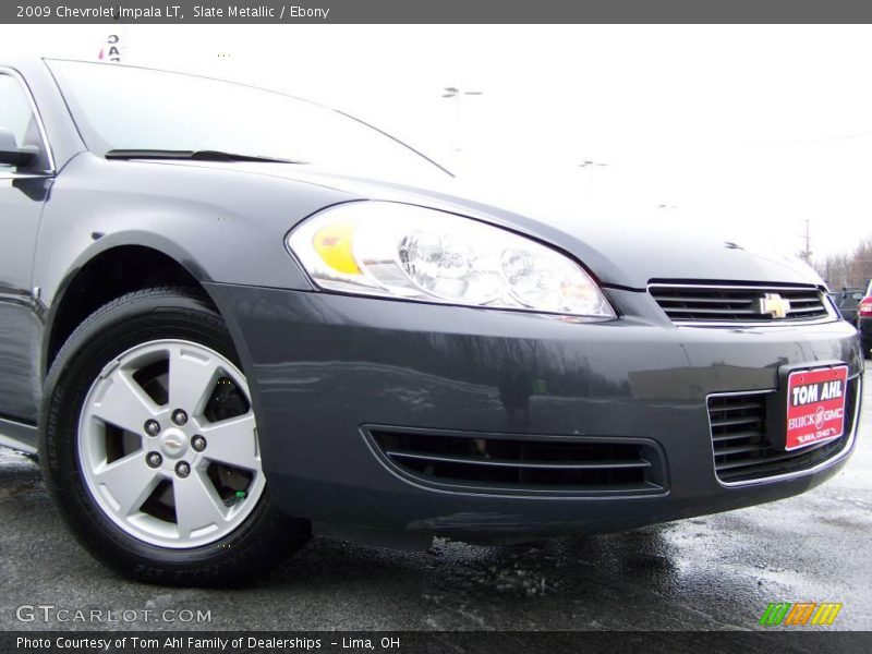 Slate Metallic / Ebony 2009 Chevrolet Impala LT