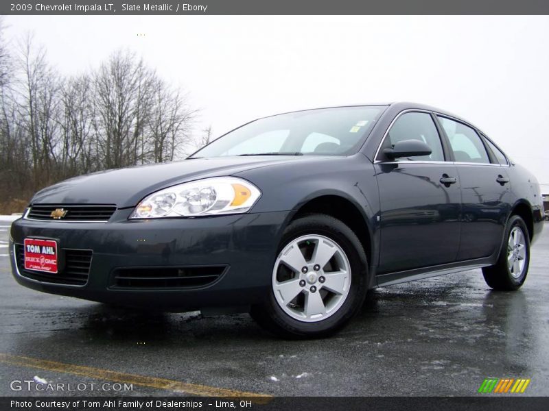 Slate Metallic / Ebony 2009 Chevrolet Impala LT