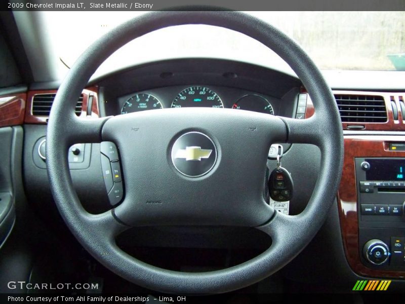 Slate Metallic / Ebony 2009 Chevrolet Impala LT