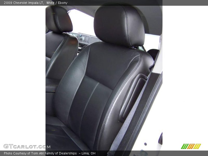 White / Ebony 2009 Chevrolet Impala LT