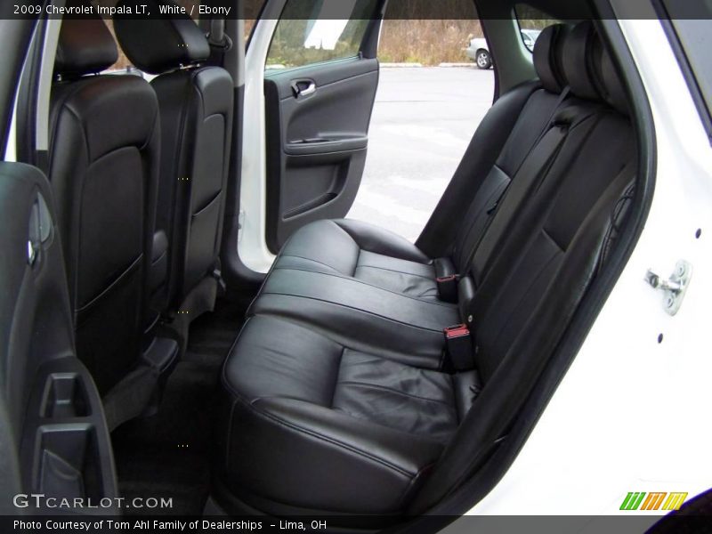 White / Ebony 2009 Chevrolet Impala LT