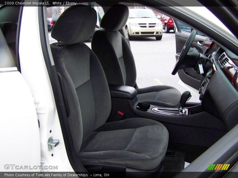 White / Ebony 2009 Chevrolet Impala LS