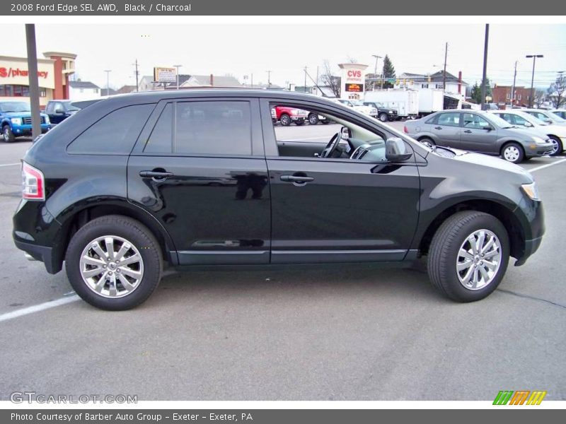 Black / Charcoal 2008 Ford Edge SEL AWD