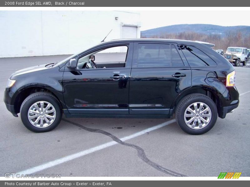 Black / Charcoal 2008 Ford Edge SEL AWD