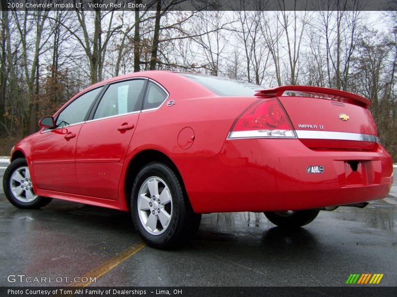 Victory Red / Ebony 2009 Chevrolet Impala LT