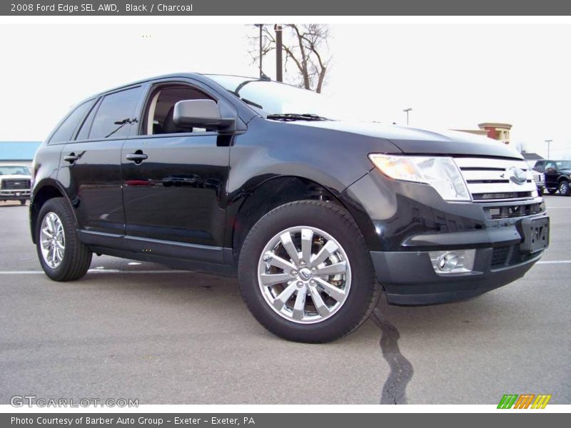 Black / Charcoal 2008 Ford Edge SEL AWD