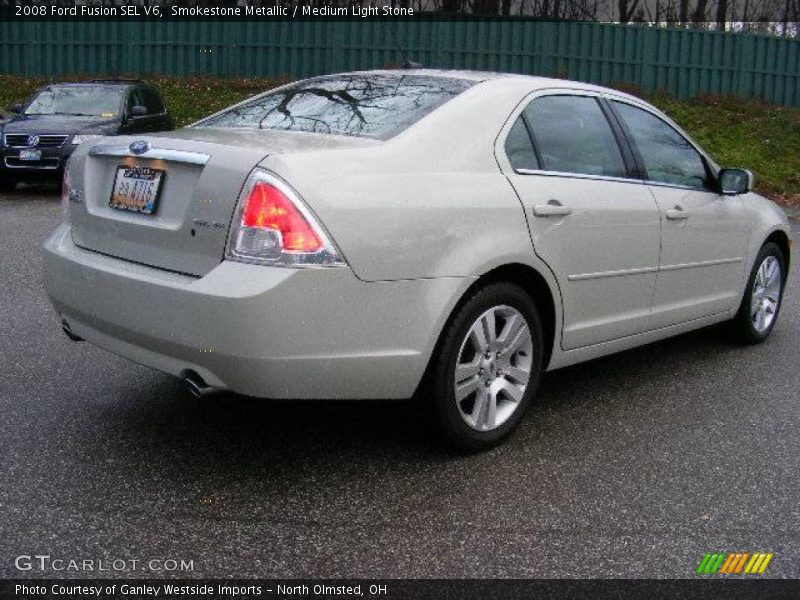 Smokestone Metallic / Medium Light Stone 2008 Ford Fusion SEL V6