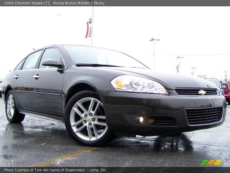 Mocha Bronze Metallic / Ebony 2009 Chevrolet Impala LTZ