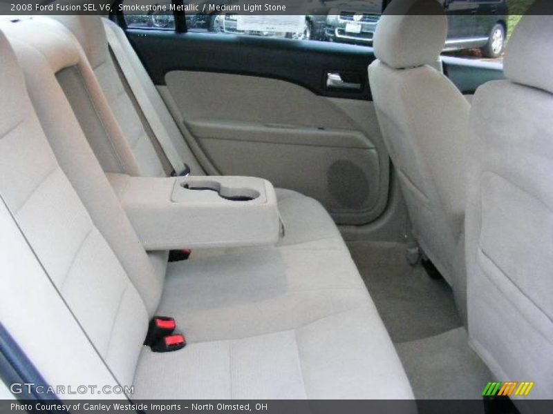 Smokestone Metallic / Medium Light Stone 2008 Ford Fusion SEL V6
