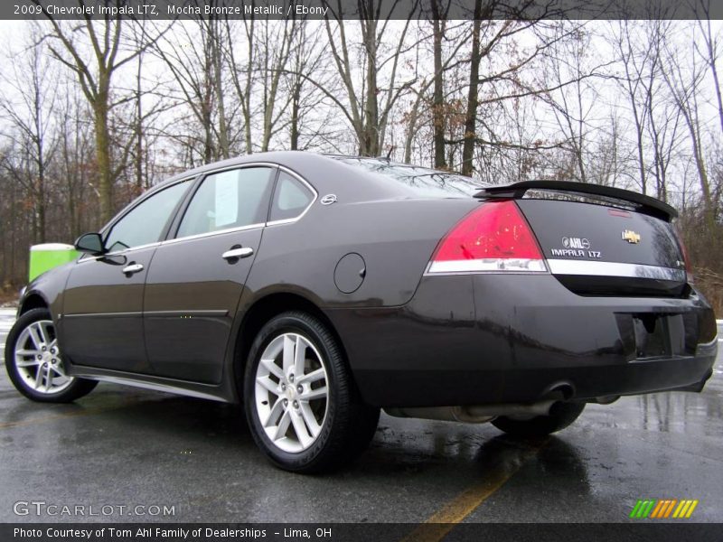 Mocha Bronze Metallic / Ebony 2009 Chevrolet Impala LTZ