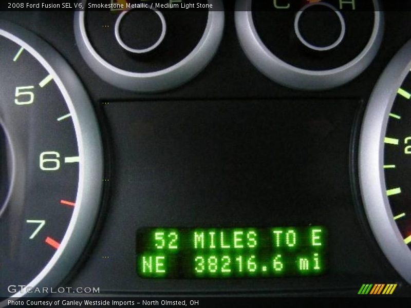 Smokestone Metallic / Medium Light Stone 2008 Ford Fusion SEL V6