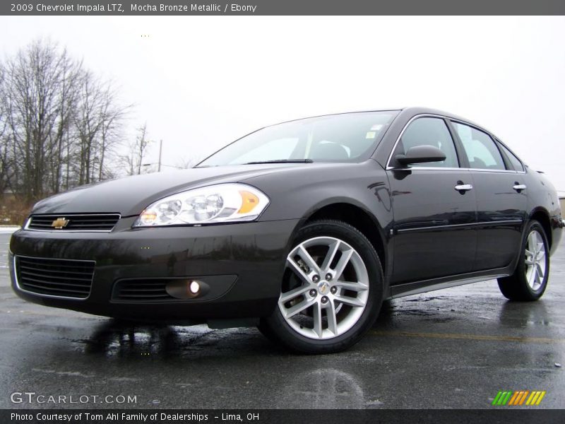 Mocha Bronze Metallic / Ebony 2009 Chevrolet Impala LTZ