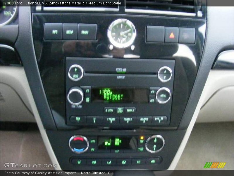 Smokestone Metallic / Medium Light Stone 2008 Ford Fusion SEL V6
