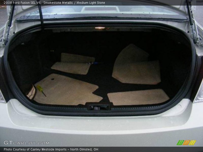 Smokestone Metallic / Medium Light Stone 2008 Ford Fusion SEL V6