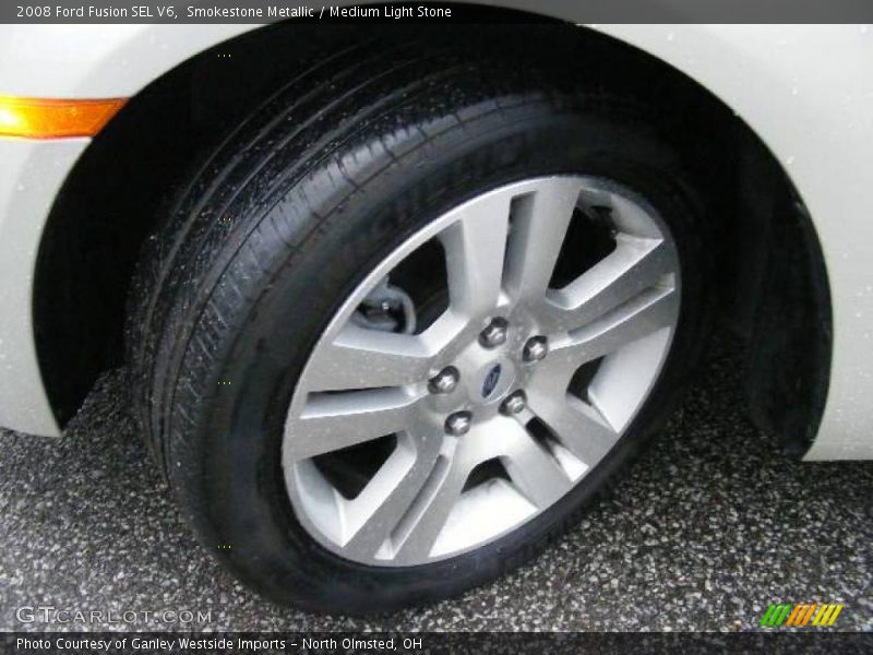 Smokestone Metallic / Medium Light Stone 2008 Ford Fusion SEL V6