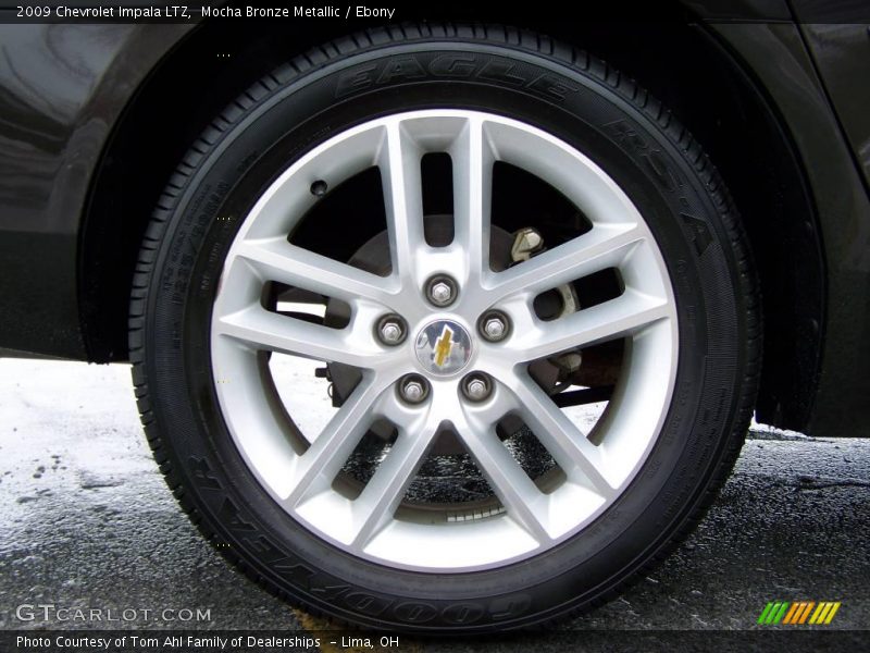 Mocha Bronze Metallic / Ebony 2009 Chevrolet Impala LTZ