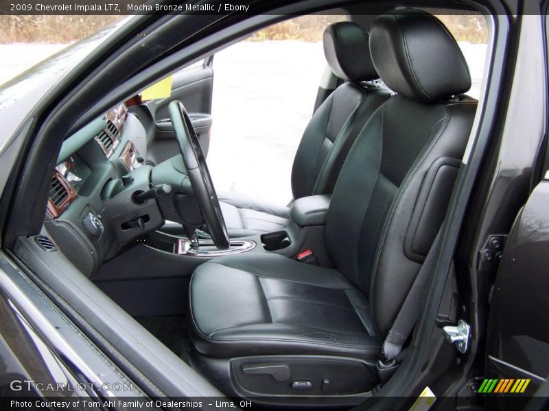Mocha Bronze Metallic / Ebony 2009 Chevrolet Impala LTZ