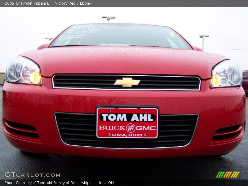 Victory Red / Ebony 2009 Chevrolet Impala LT