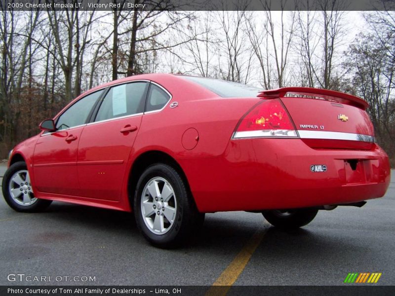 Victory Red / Ebony 2009 Chevrolet Impala LT