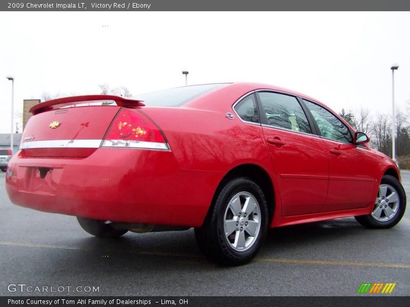 Victory Red / Ebony 2009 Chevrolet Impala LT