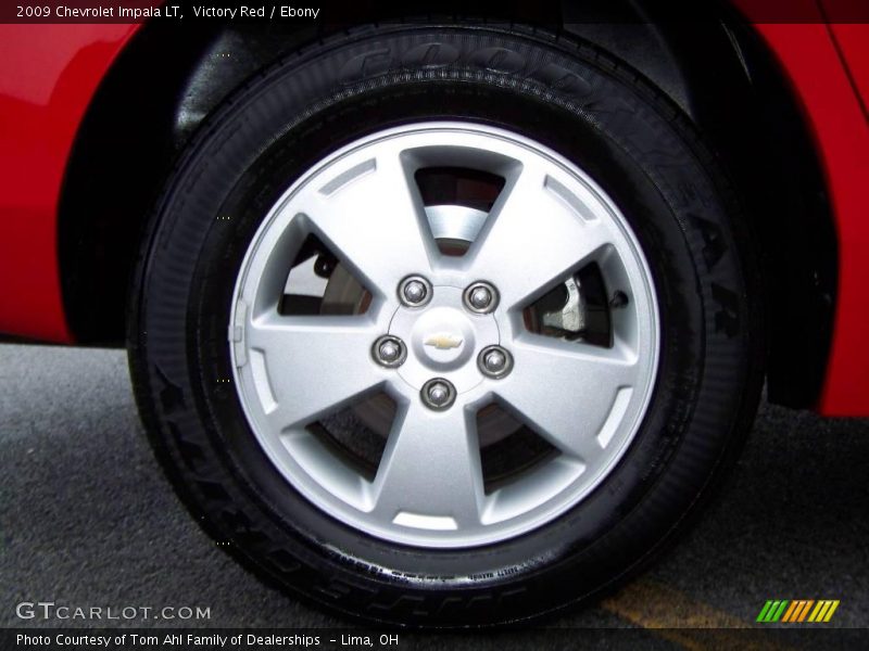 Victory Red / Ebony 2009 Chevrolet Impala LT
